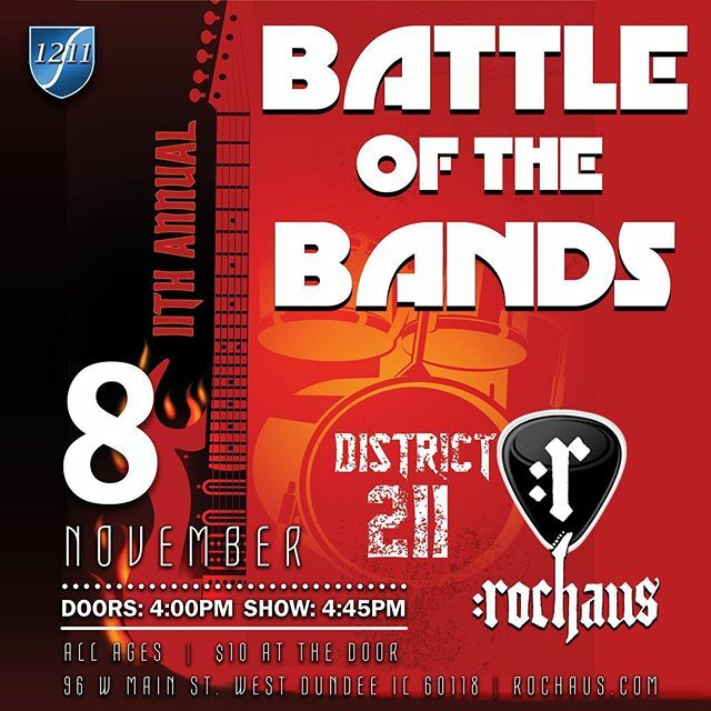 RocHaus (@rochauswd) on Twitter photo Battle of the Bands coming to RocHaus!
District 211 brings their 11th annual Battle of the Bands to the Haus on Friday, November 8th! $10 cash at the door | All Ages
Northwest Suburban Teachers Union Local 1211 | Explore Elgin Area
See you there!
<a href="/exploreelgin/">Explore Elgin Area</a> <a href="/district2/">Mike Logan County</a>… Battle of the Bands coming to RocHaus!
District 211 brings their 11th annual Battle of the Bands to the Haus on Friday, November 8th! $10 cash at the door | All Ages
Northwest Suburban Teachers Union Local 1211 | Explore Elgin Area
See you there!
<a href="/exploreelgin/">Explore Elgin Area</a> <a href="/district2/">Mike Logan County</a>…