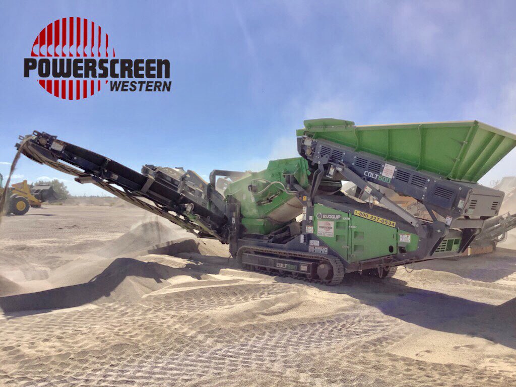 PowerscreenW's tweet image. #compactwithimpact  @Evo_Quip  Colt 600 2 Deck Screening Plant under the beautiful blue skies. #evoquip #powerscreenwestern #powerscreensales #powerscreencentral