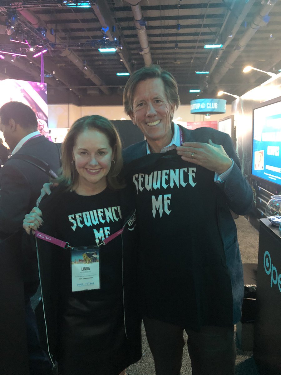 lindainsights's tweet photo. Cancer is personal - sharing stories and how #sequenceme can change the conversation with your physician #HLTH2019 https://t.co/WKem4ssgeF