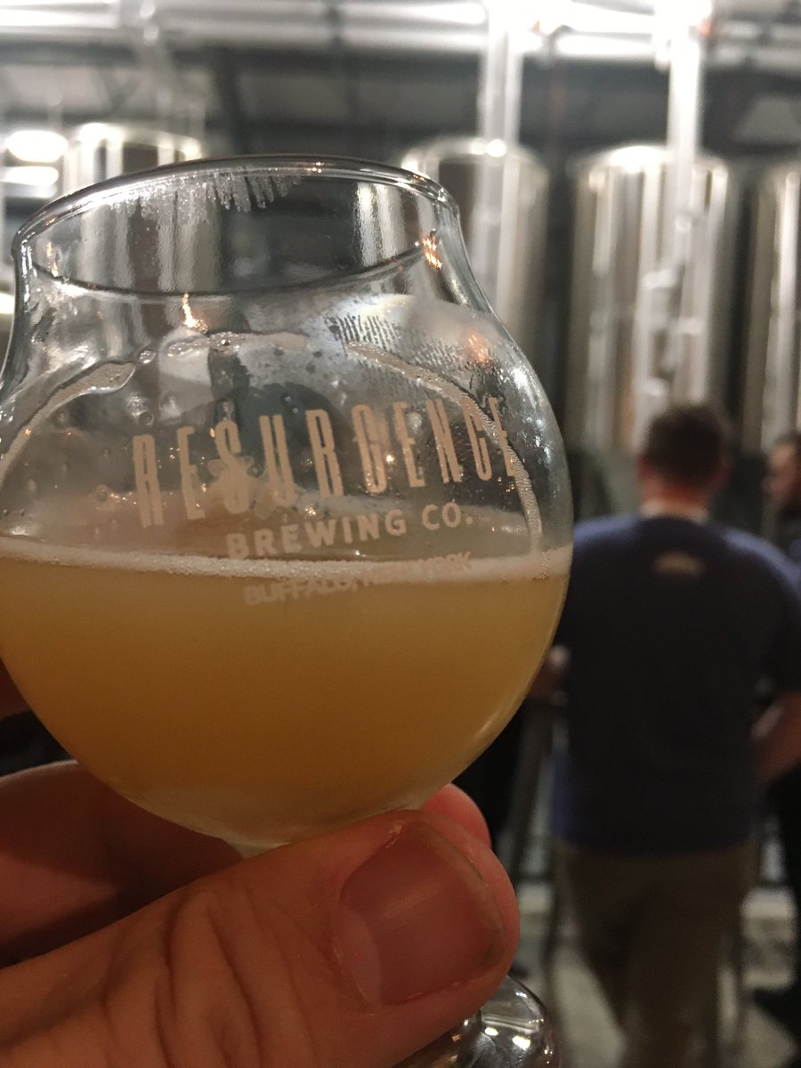 sawdustcitybeer's tweet photo. Howdy Y’all, 1st stop on #ocbc19 brewery tour @ResurgenceBrew Dandy IPA this is! https://t.co/TFijHT5qXs
