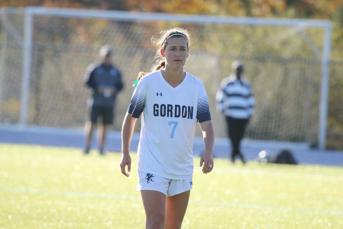 Bella Christian was part of Gordon's winning effort over Salve Regina on Saturday.  The Scots clinched the league title with the W.  bit.ly/2MOTYBQ   @CHSkingsmen