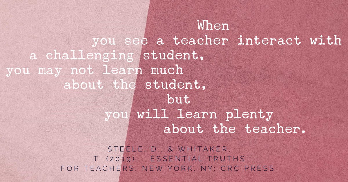 NetZeroLee's tweet photo. When we value the individual, it is easier to view challenges as opportunities for learning and growth. Thank you @ToddWhitaker and @SteeleThoughts for giving us another #essentialtruth to reflect on. #rjlyear6 #AttitudeOfGratitude https://t.co/xukMfD97UM