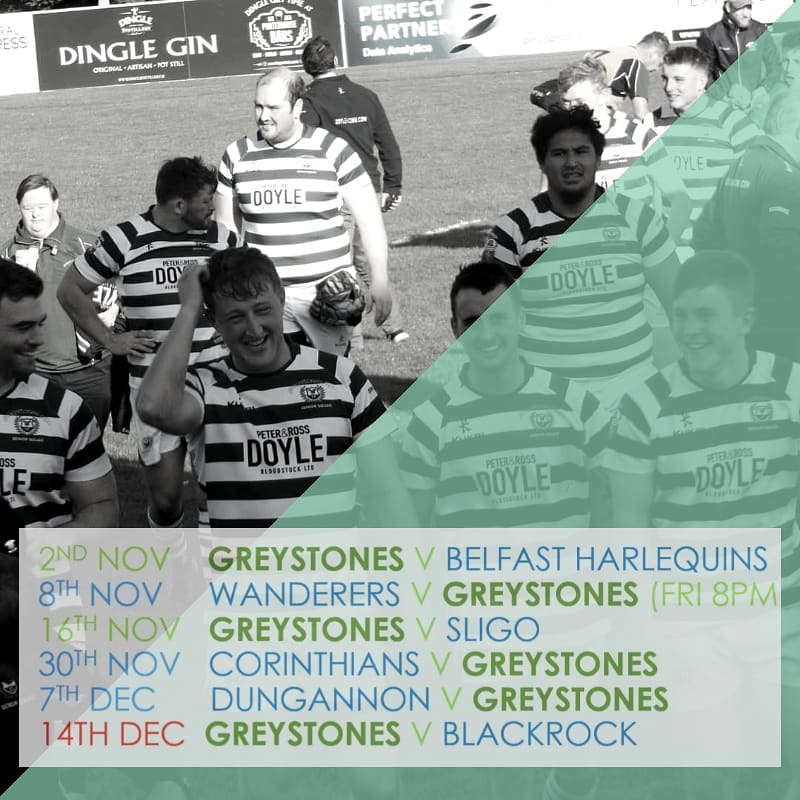 GreystonesRFC's tweet photo. After posting the J1s fixtures for Nov + Dec a few have asked for all the Senior teams, so here they are!! And check out Dec 14th.. booking your AIL lunch now?!? 🎅
ko times 2.30pm/8pm for #grfc3rds
#busyclub #fixtures #supportourteams #whatelsewouldyoubedoing #rugbyislife https://t.co/RtboJoBXk8