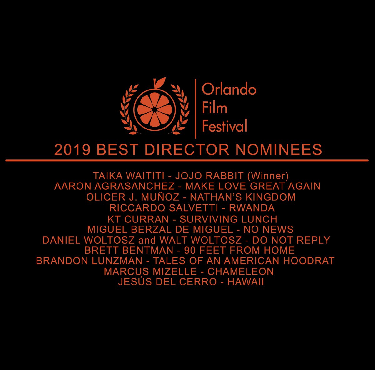 DoNotReplyMovie's tweet photo. Congratulations to @DanielWoltosz &amp; Walt Woltosz​ for being nominated for BEST DIRECTOR at the 2019 @OrlandoFilmFest ! Next screening at @NYCHorrorFest Dec 6, 2019 @ 7pm at the @Cinépolisusa Chelsea NYC  #amandaarcuri #jacksonrathbone #donotreplymovie #directing https://t.co/xezkIXYHPv