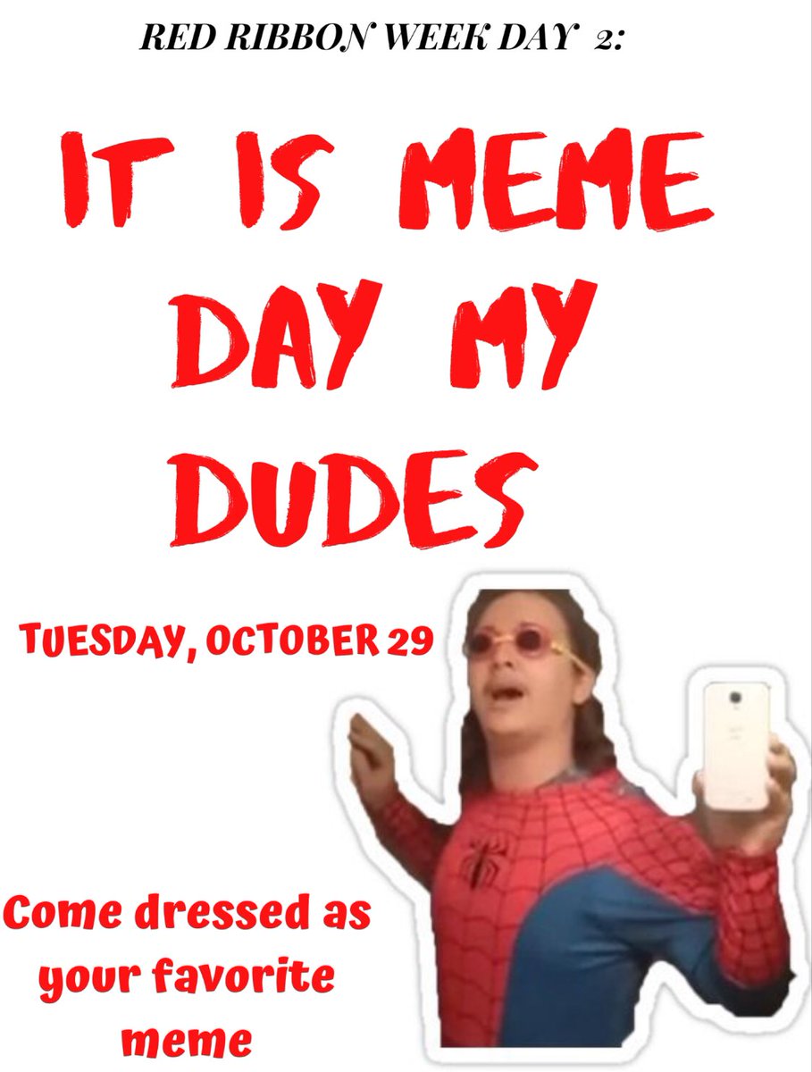 2020_NHECHS's tweet photo. Red Ribbon Week Day 2: https://t.co/SeZB4px1up