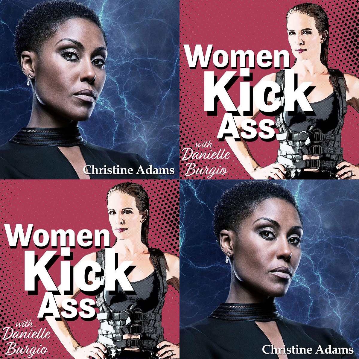 POWERFUL women onscreen!!! The latest ep of #WomenKickAss Podcast @DaniBurgio1111 hosts @ChristineAdams from @blacklightning.  

√ it out:  directory.libsyn.com/episode/index/…

Produced by @JHammondC #ChristineAdams #DanielleBurgio #BlackLightning