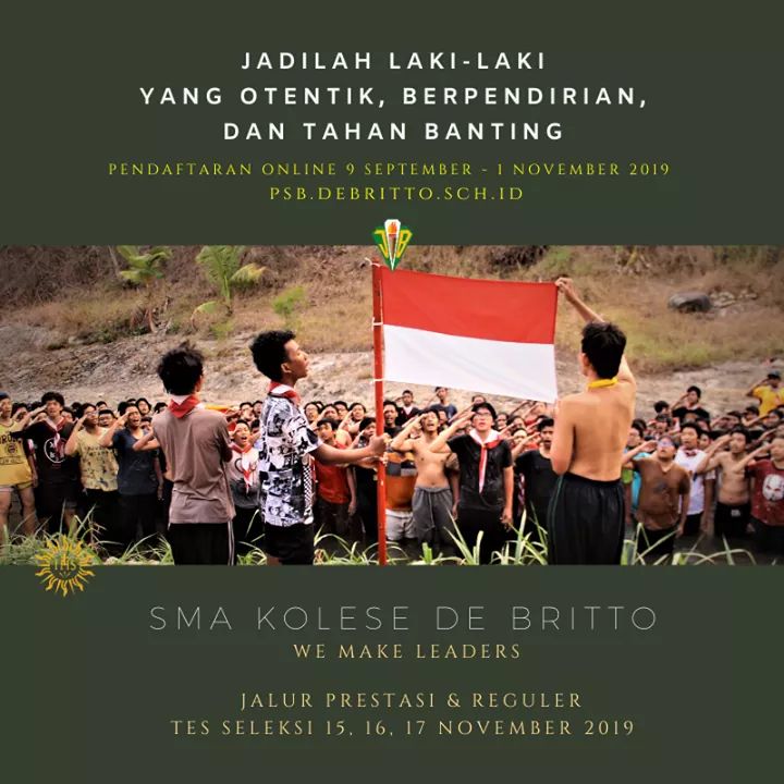 3 hari lagi pendaftaran ditutup: 1 November 2019 pk 00.00