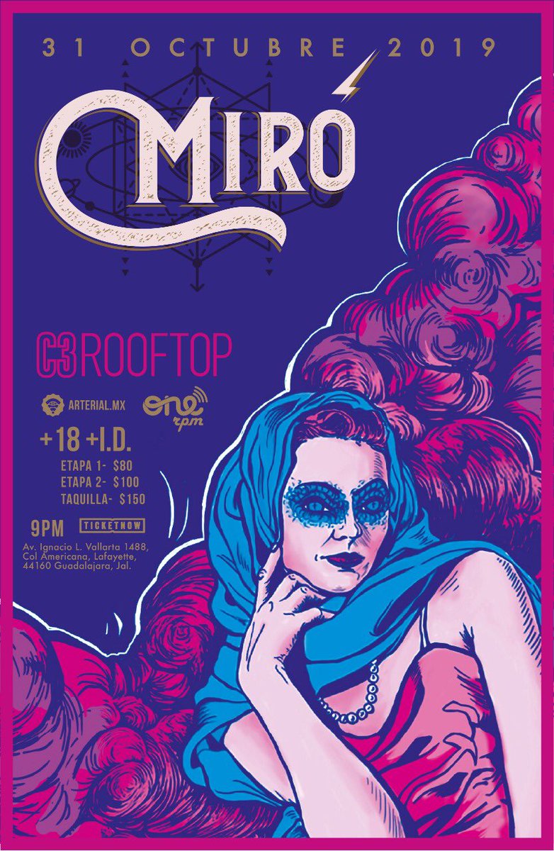 Por fin!!! #Guadalajara este próximo Jueves!!! #ojosdeDragón #coordenadas #rockon #familiamiró #lejorbandadelmundo