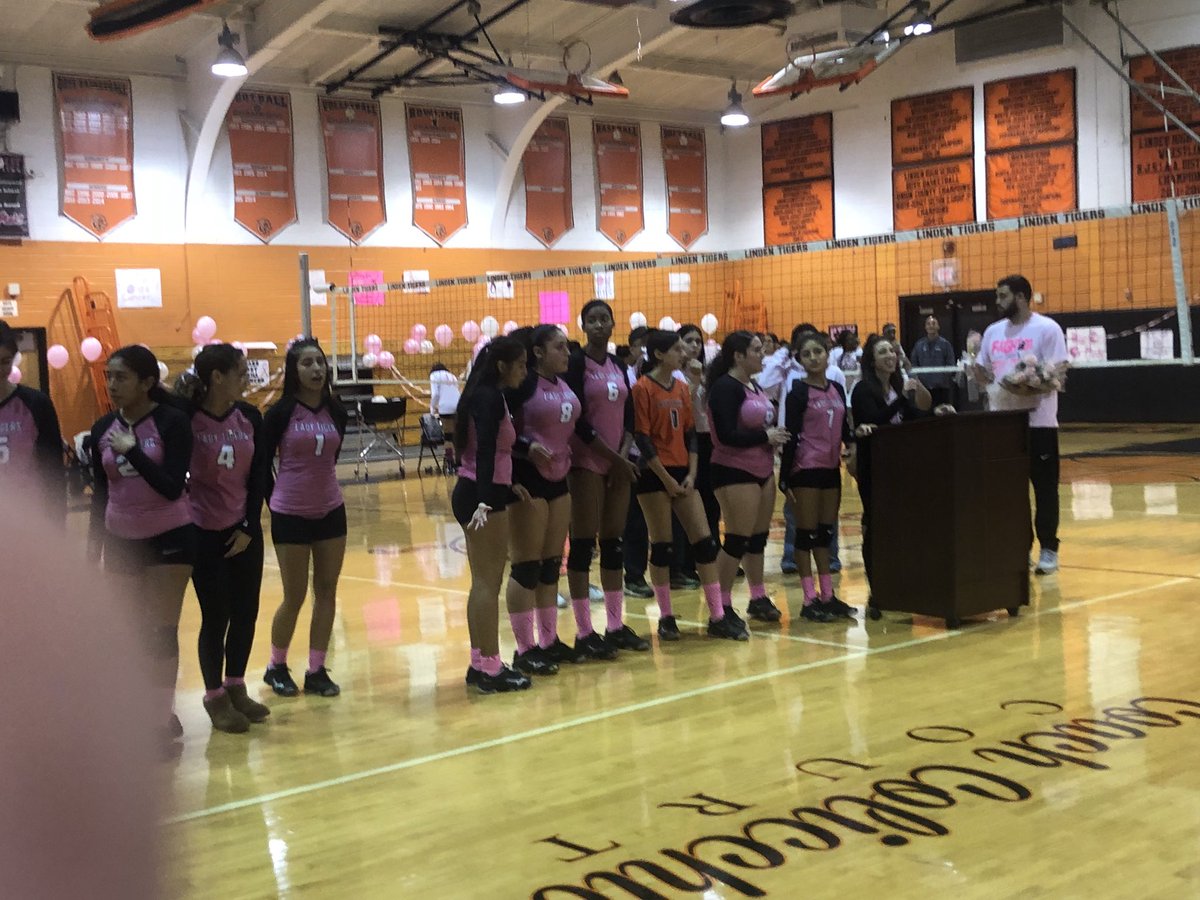 DVKushner's tweet photo. Congrats Girls Volleyball on another successful Pink Out! @LHS_GVB @lpstigersports @LHS_OrangeArmy https://t.co/QRVgvPmyYt