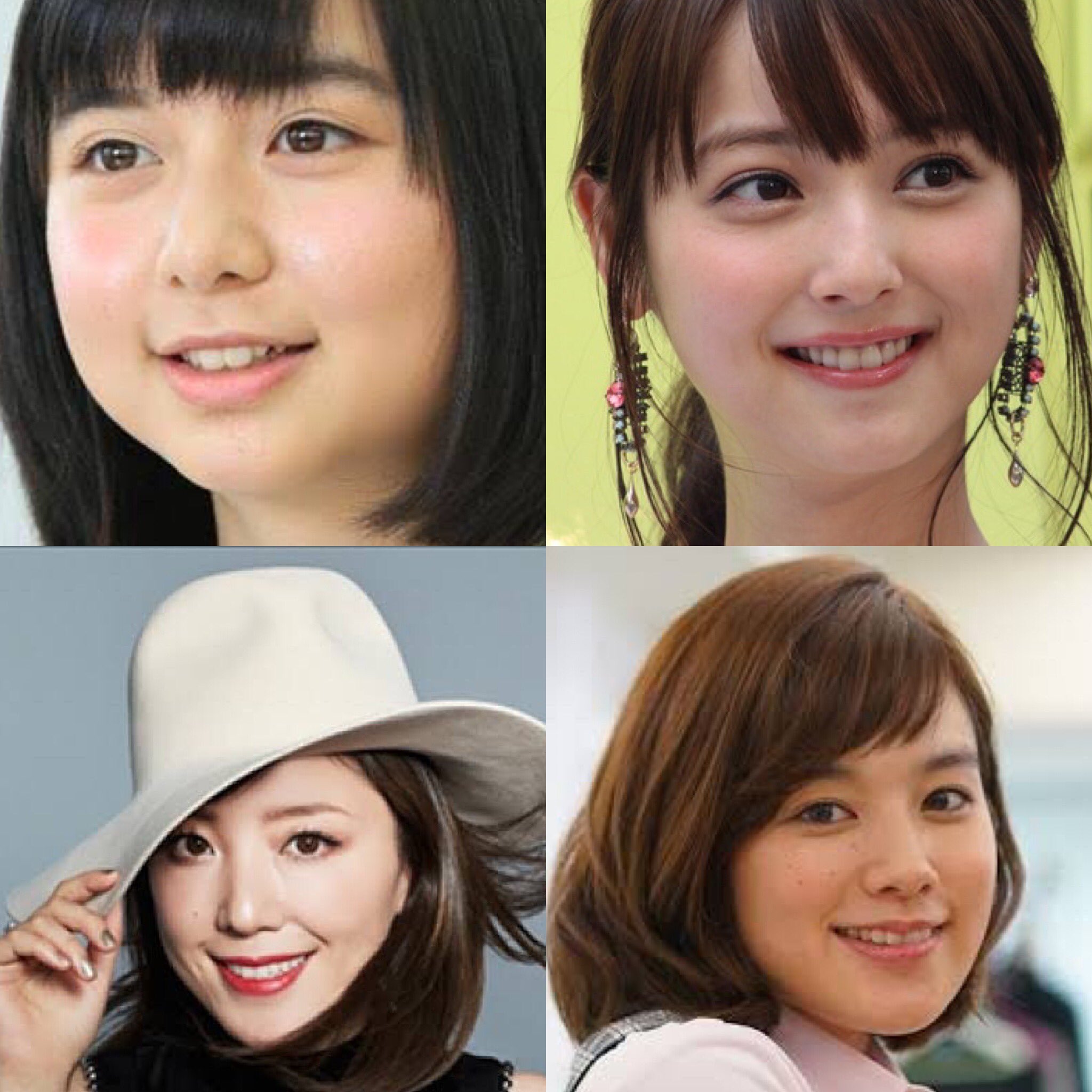 みりん Newlook タイプが違うような気がしました Iuの方が寄せやすいのではないでしょうか Iuも結構面長で目が離れていて中顔面もそこまで短くなく 中顔面みんな消したがるけど中顔面かなり短くても綺麗じゃない人もいますし 長くても綺麗な人もい