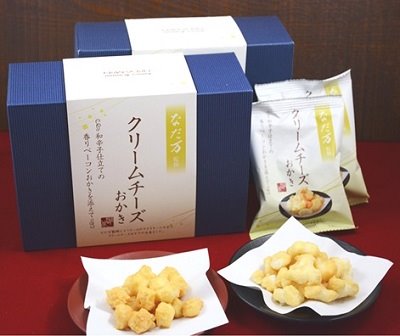 ウメダfm Be Happy 789 On Twitter 残り僅か アサヒビール吹田工場から なだ万監修 クリームチーズおかき をプレゼントとして頂きました お酒との相性抜群です プレゼントについて詳しくは Https T Co Jfs8vwzqkf ウメダfmbehappy789 アサヒビール