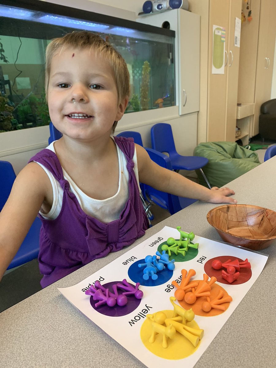 kfidelack's tweet photo. Pre-K students have been exploring sorting in various ways. Look how proud they are of their accomplishments! #sorting #HBCSpride #NESD https://t.co/hpyLKYlDhR