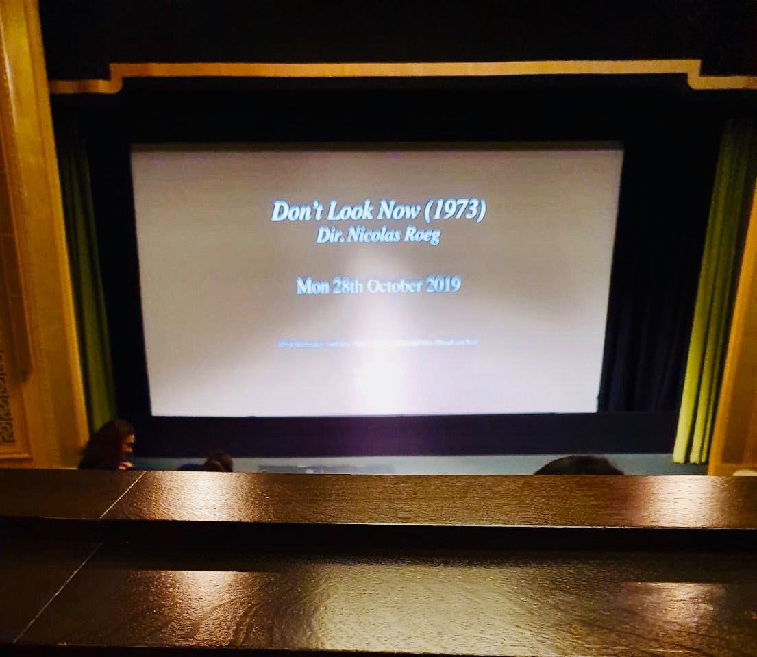 Mrs_Marzipan's tweet photo. We had a great evening at @RegentStCinema. What a special experience, #DontLookNow, one of the best thriller classics in film history, to see on the big movie screen. As part of #InkOnScreen #MayfairLitFest. Introduced by #PeterBradshaw.
Many thanks this extraordinary movie night https://t.co/xbh12OGl6I