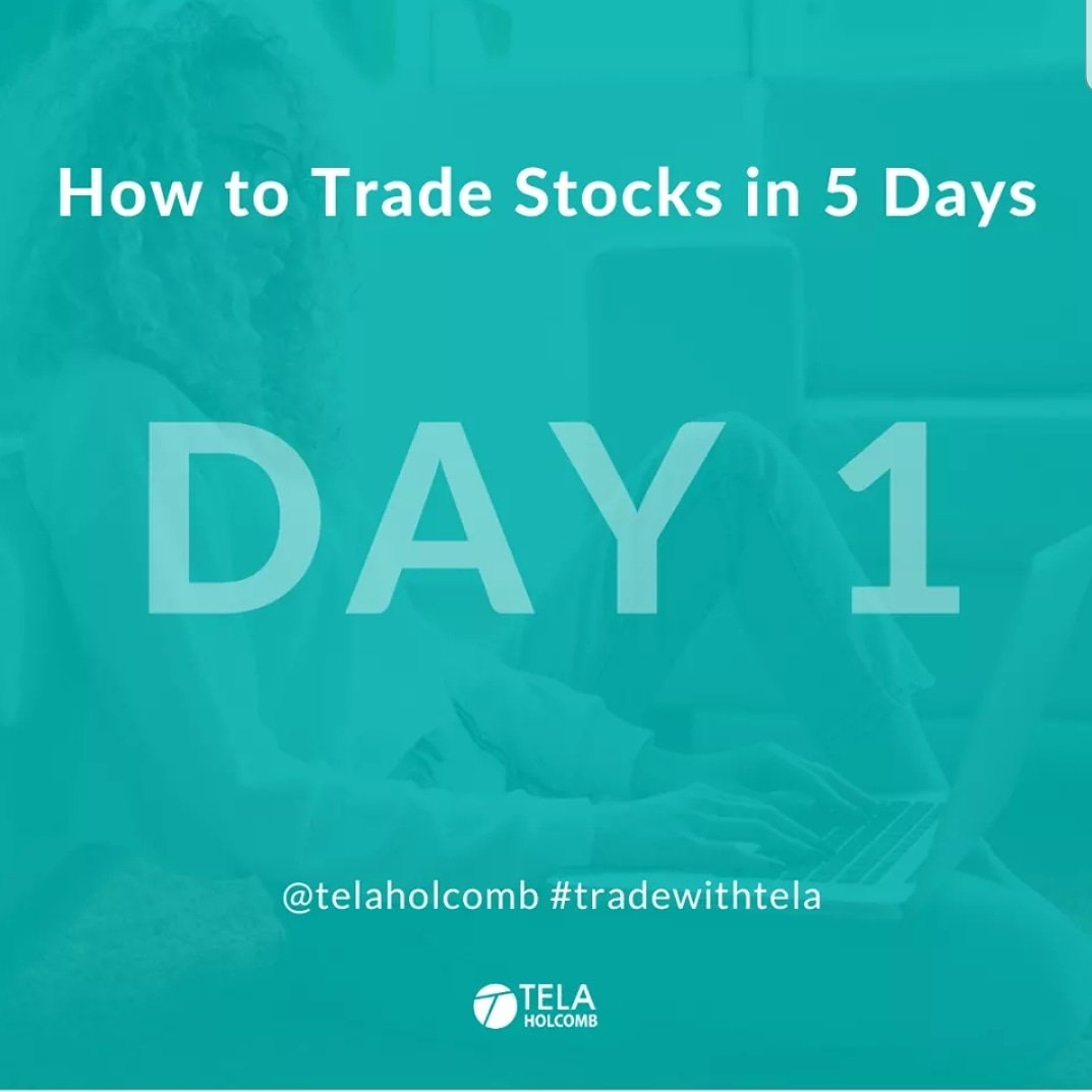 MoniquaMorena's tweet photo. Today I learned about the difference between Trading and Investing. In addition to creating a watch list! @telaholcomb #tradewithtela https://t.co/0fhXfUiB5E