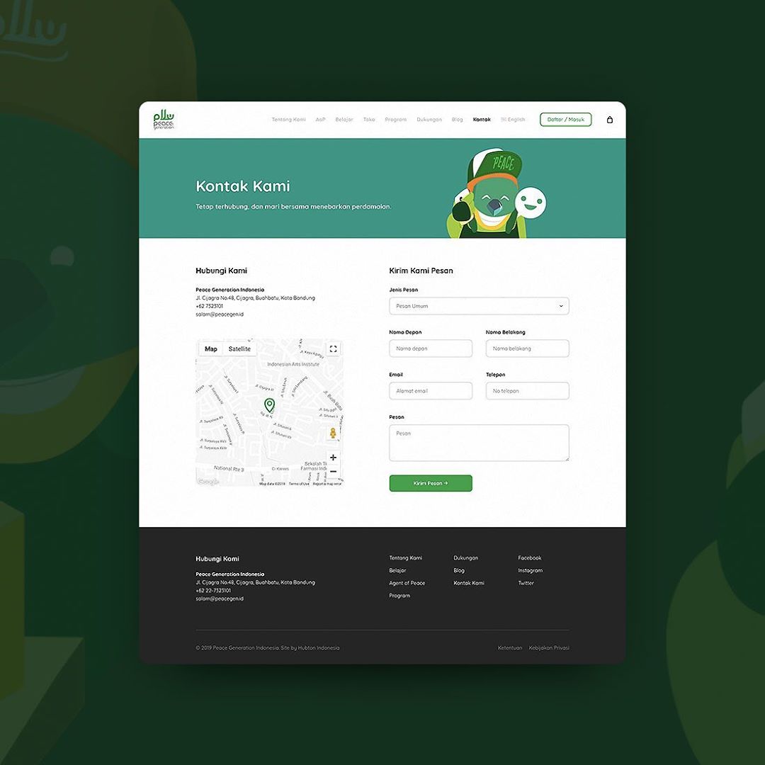 hubton_id's tweet photo. It has been such an honor to work alongside Peace Generation Indonesia on their journey to be more comprehensively digitized. Head over to https://t.co/8z60yBkPGT and check out their awesome work!
#UserInterface #UserExperience #UIUXDesign #WebDesign #WebDevelopment #Peacegen https://t.co/mkvjuM11M6