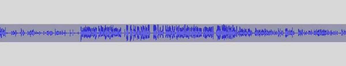6/ Here's what that same clip looks like after compression. Although the loud parts are still louder, they're not ORDERS OF MAGNITUDE louder. You no longer need your hand on the volume knob the entire time while listening.The soft parts remain unchanged.