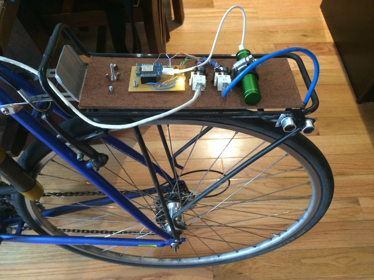 Tom Lee Here Are Shots From When I Did A Whole Ultrasonic Car Proximity Sensor Talk At Dc Bike Hack Night Plus Bonus Unused 3d Printed Gopro Mount Lotta Unused Pla Tom Lee Here Are Shots From When I Did A Whole Ultrasonic Car Proximity Sensor Talk At Dc Bike Hack Night Plus Bonus Unused 3d Printed Gopro Mount Lotta Unused Pla