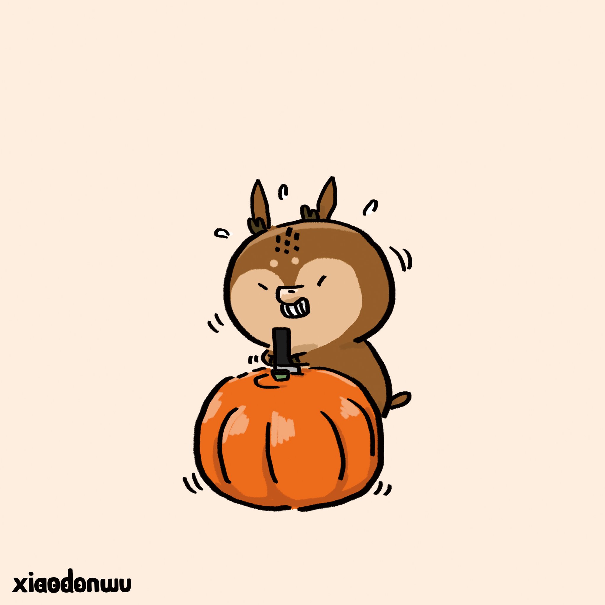 啊 動物 南瓜燈 パンプキンライト Plum O Lantern Halloween Pumpkin Lantern Lamp Cute nimals Animal Drawing Cg Computergraphic Illustration Manga Character Gallary イラスト スケッチ イラストレーター かぼちゃ パンプキン