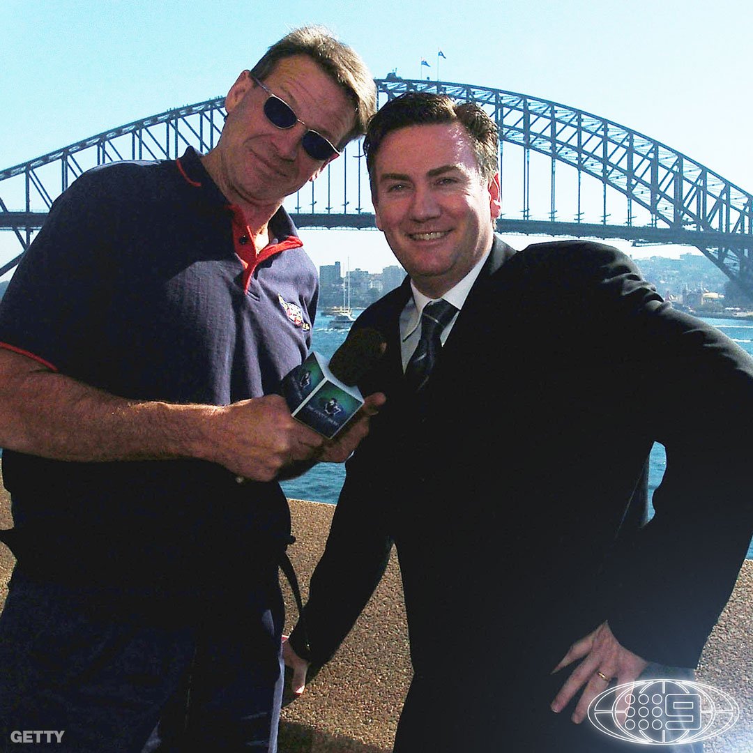 We\re wishing a very Happy Birthday to the great Eddie McGuire. 5 5 years young!   