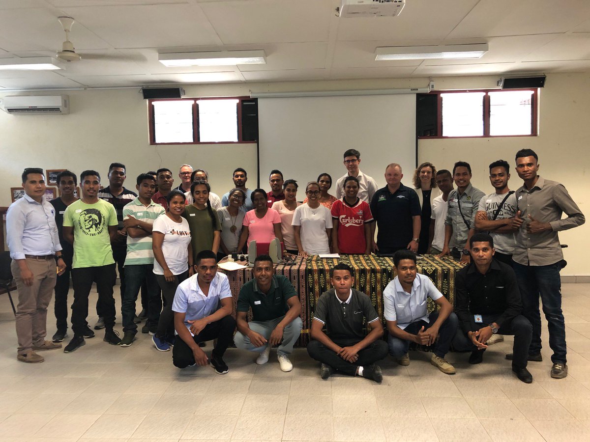 A warm welcome back to #Timorleste for Midfield Meats from Warrnambool – the first Pacific Labour Scheme employer in Timor-Leste conducting their second round of recruitment - fantastic opportunity for all.  <a href="/SWP_TL/">SWP Timor-Leste</a> @SWPAustralia