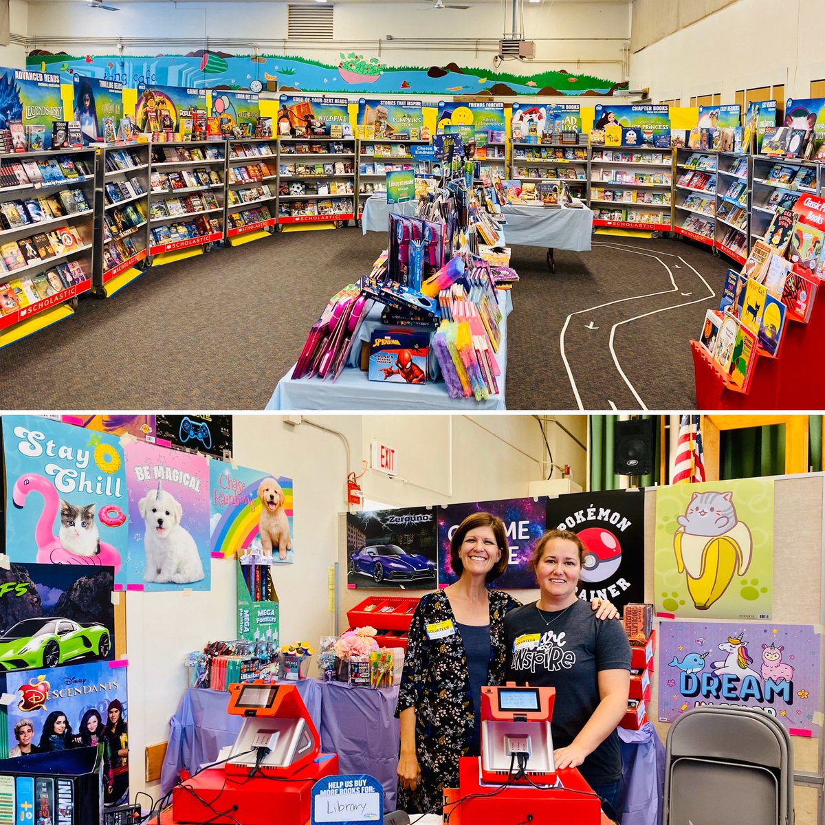 MuM_principal's tweet photo. MUM Scholastic Book Fair kicks off Tuesday (10/29) thru Friday (11/01) in the Auditorium. Books &amp; Blankets is Thursday (10/31). Thank you, MUM Book Fair Chairs, Mrs. Moore &amp; Mrs. Sorrell, and all our volunteers for making reading come alive for our scholars! #LMSVHeart 💙🧡📚 https://t.co/6kcxtbNudT