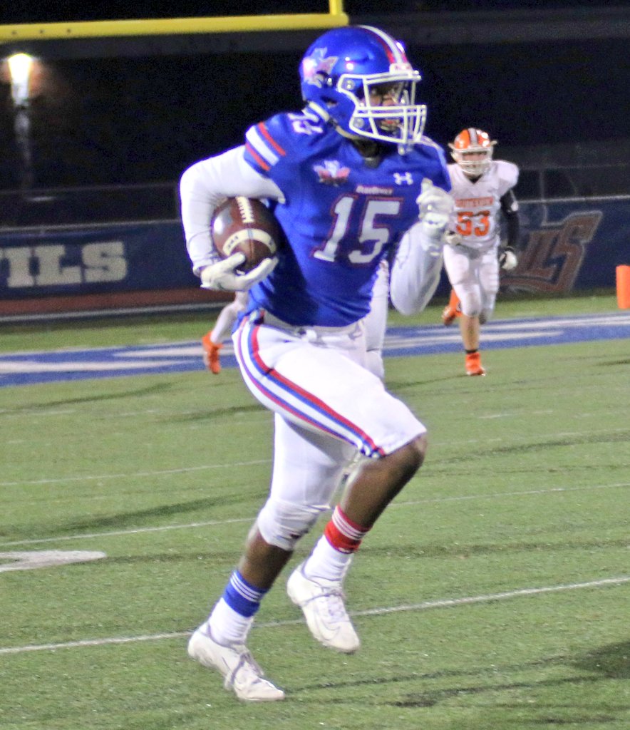 PatGucciardoHBC's tweet photo. THIS FRIDAY NIGHT, the Springfield BlueDevils will play in the NLL Championship game for the fourth time in the last five years.
Springfield will host Anthony Wayne Friday, November 1st.
See you at the game! #NLLChampionship https://t.co/dhHkZOTzTk
