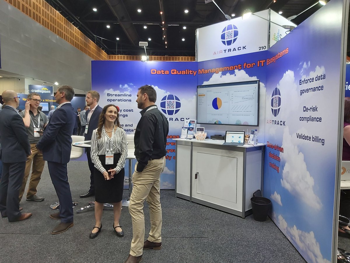 airtracksw's tweet photo. The #airtracksoftware team is here at #GartnerSYM to answer all your questions about how to achieve superior data quality. You'll find us near Central room C. https://t.co/A6xq8KEBLh