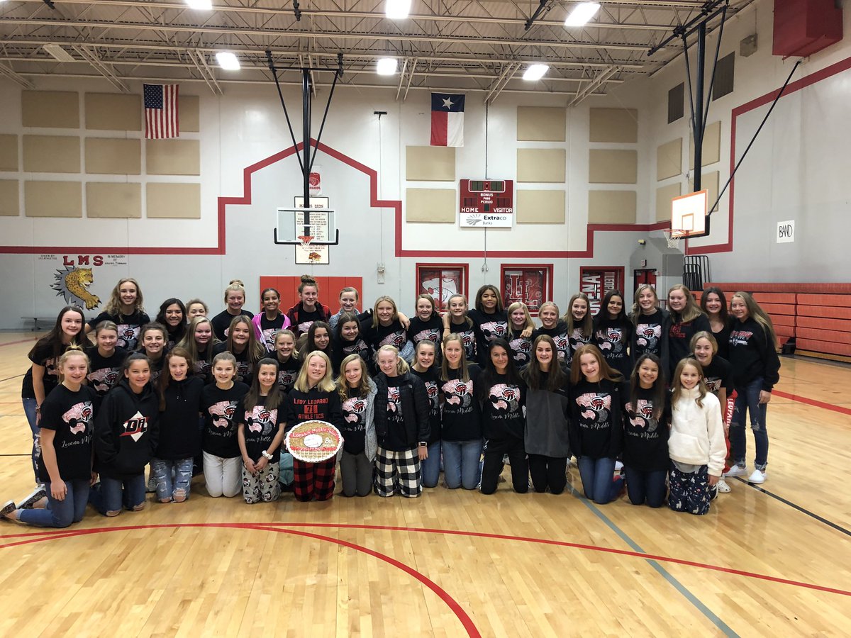 That’s a wrap! 4 wins tonight against the Connally Cadets. Your 7th &amp; 8th grade LMS Lady Leopards are DISTRICT CHAMPS! #LISDFutureFocus #WorkToWin