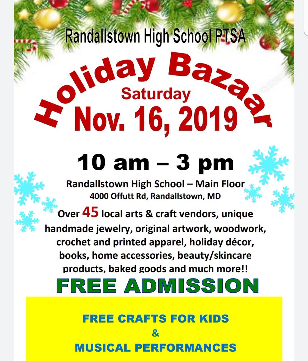 Randallstown PTSA (@rhs_ptsa1) on Twitter photo 