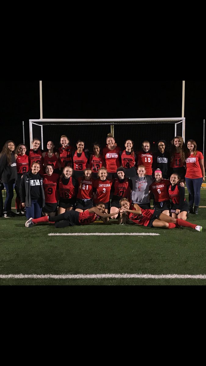 OnteoraAD's tweet photo. Congratulations to our Field Hockey team for their huge win in sectional semi finals. 2-1 win in OT over Pine Plains! On to the finals at 2pm at Taconic Hills this Wednesday. #onteorastrong #bestkidsontheplanet https://t.co/vlMZH1FdaP
