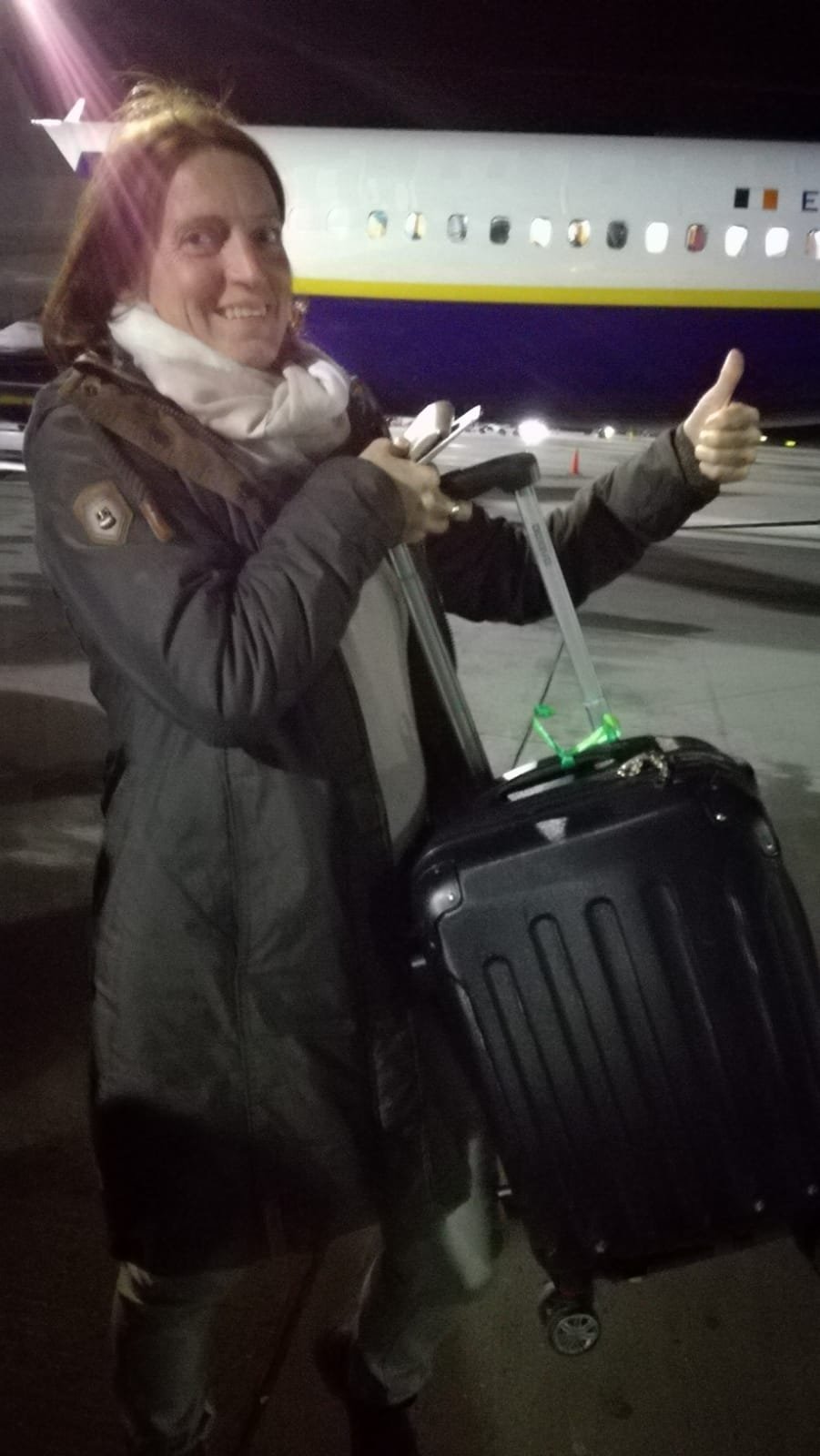 Meg on Twitter "This is my sister with my suitcase which Ryanair said