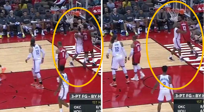 保羅和哈登發生身體衝突，賽後形同陌路沒有交流，大鬍子賽後做出回應！-黑特籃球-NBA新聞影音圖片分享社區