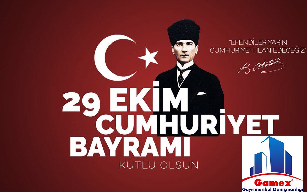 Cumhuriyetimizin kurucusu Gazi Mustafa Kemal Atatürk’ü, silah arkadaşlarını ve bu toprakları vatan yapan aziz şehitlerimiz ile kahraman gazilerimizi  Saygı Ve Sevgiyle Anıyoruz✍️
Cumhuriyetimizin 96. Yılı Kutlu Olsun 🇹🇷

#hayırlısabahlar 😊
#29ekim🇹🇷 
#TatilDeğilBayram 🇹🇷
