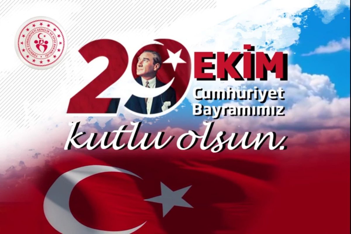 #29Ekim; toprağına sımsıkı tutunarak vatan kurtaran harp yorgunu ellerin yükselttiği bayraktır.

Kutlu olsun..

Gazi Mustafa Kemal Atatürk'ün ve bütün kahramanlarımızın ruhları şâd olsun..