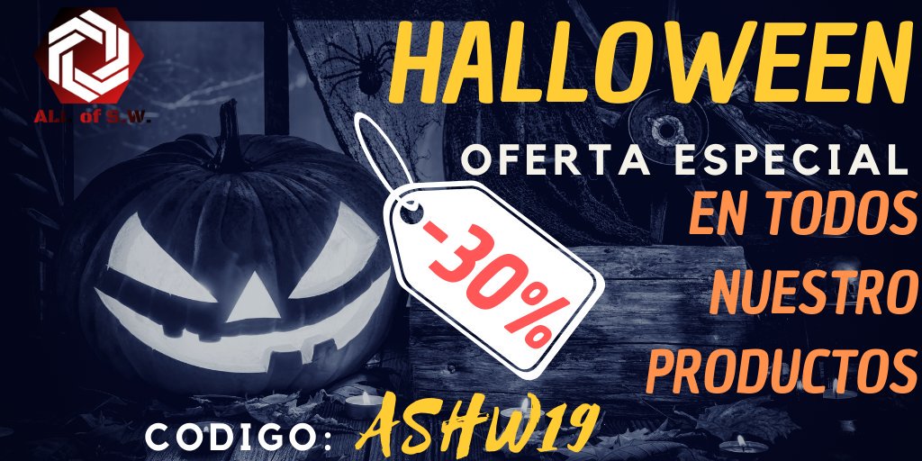 ALLofSW's tweet image. 💥💥YA ESTA AQUÍ LA OFERTA DE -30% EN TODOS LOS PRODUCTOS💥💥
Solo hasta el 4 de Noviembre!!!
🔥Codigo: ASHW19 🔥
!! DATE PRISA ANTES DE QUE SE AGOTEN !!
🔻🔻🔻🔻🔻🔻🔻🔻🔻
allofstreetworkout.com/tienda
🔺🔺🔺🔺🔺🔺🔺🔺🔺
#halloween
#streetwear 
#streetworkout
#calisthenics 
#Ofertas