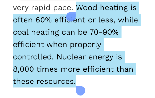 paud_ie's tweet photo. Correcting student reports on nuclear fission, I found the same strange stat referenced a few times.
I think this will be a good way to teach fact checking.
8000 times more efficient than 90%? Sign me up! #CheckYourMaths https://t.co/bmC8NCUeQu