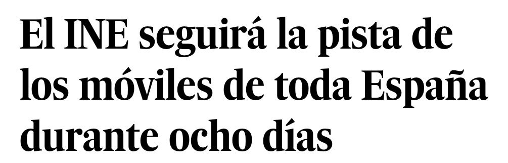 Que un estudio incluya a TODA la población era evitable, ya que existen técnicas de muestreo. Tiene un absurdo coste de alarma social.
Pero ahora ya todos somos conscientes de que lo hacen y lo  pueden hacer cuando quieran.

elpais.com/economia/2019/…