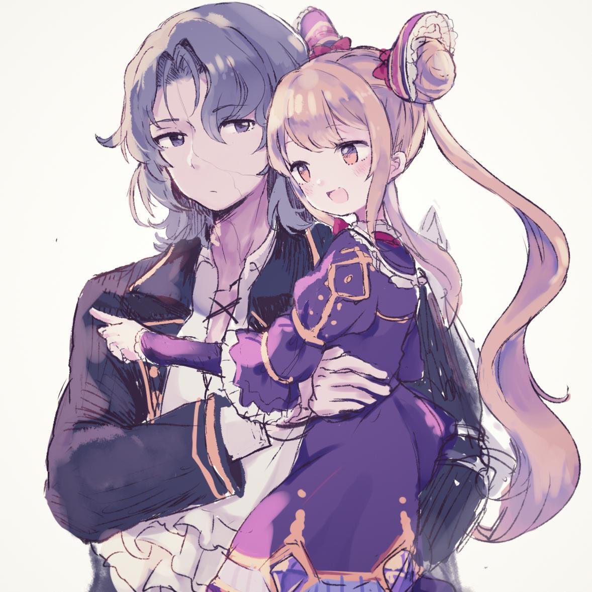 ついでだから推しカプの絵もつるしとくねニコルナをすこって 