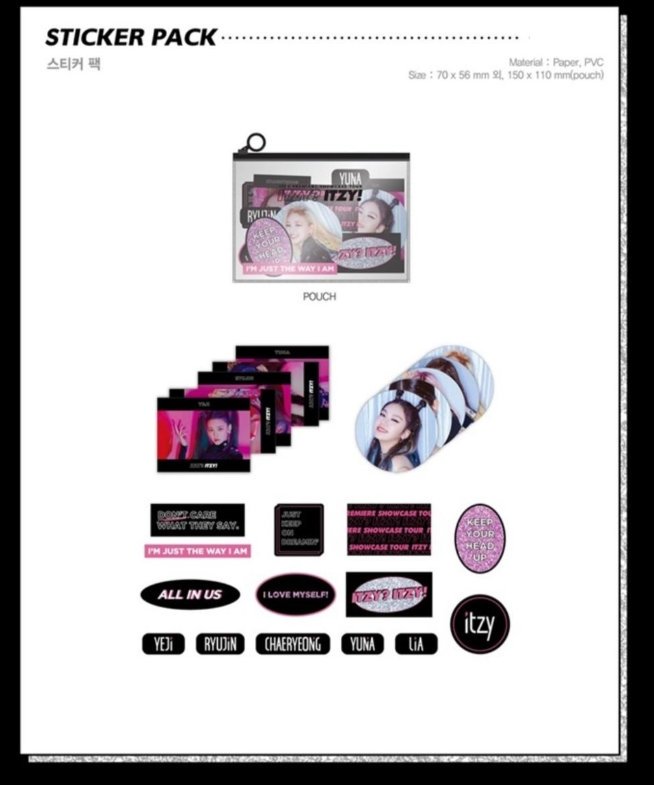 minimonieph_'s tweet photo. [ITZY] SHOWCASE TOUR OFFICIAL MERCHANDISE

DOO/DOP: Nov. 8, 2019
ETA: Normal ETA

1. Lightstick : 820
2. Slogan  : 1,100
3. T-shirt :  2,250 (3 ver)
4. Ball Cap : 1,800
5. Photo Package : 970 (2 ver)
6. Sticker Pack :  820

ORDER: https://t.co/L7jjBve4SI https://t.co/xz5nkI2X7a