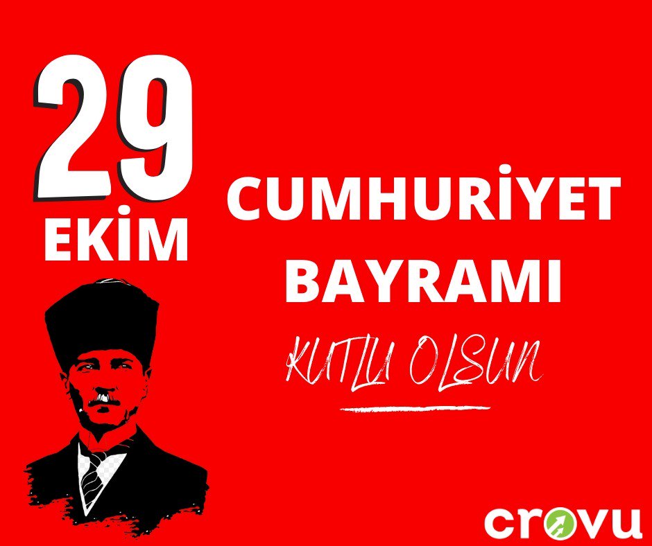 #29Ekim Cumhuriyet Bayramımız Kutlu Olsun!