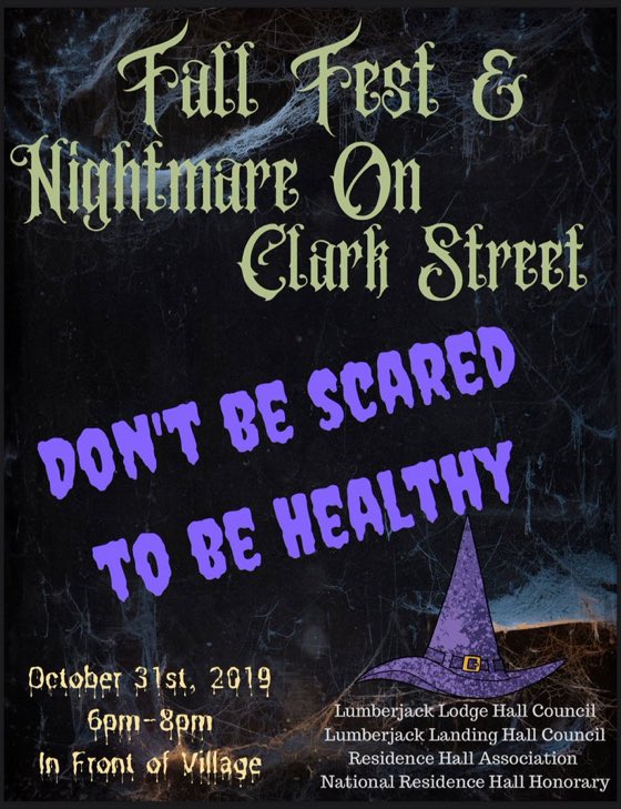 Hey everyone! Come out to Fall Fest and Nightmare On Clark Street this Halloween!