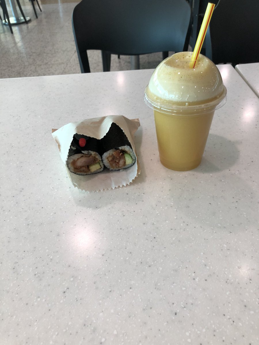 $19.10 for this meal @ Melbourne airport. BYO snacks from now on here