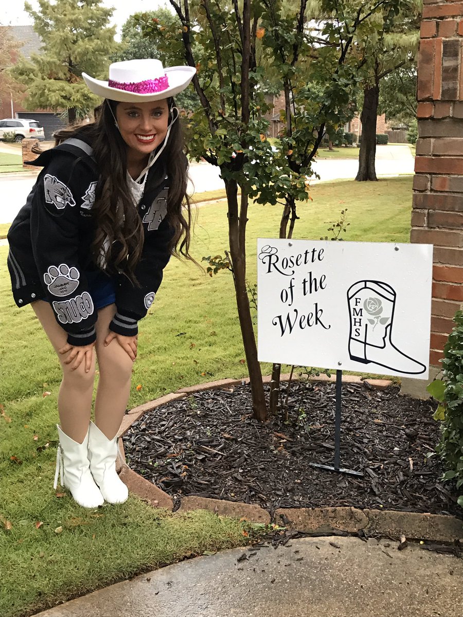 WesUp's tweet photo. Way to go Caroline!  Rosette of the Week. https://t.co/KPLb0hJDH2