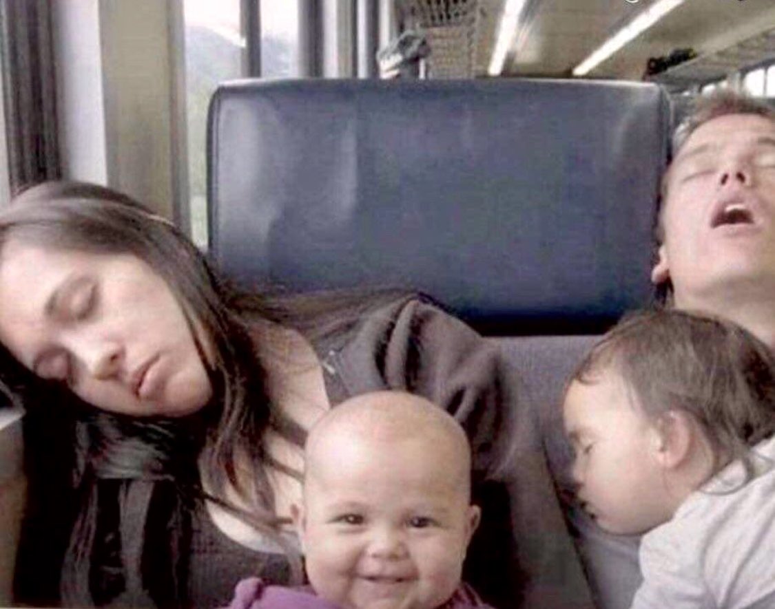 LloydLegalist's tweet photo. I have a feeling this baby may have slipped something into his family’s drinks. https://t.co/GTZNiQp0N7
