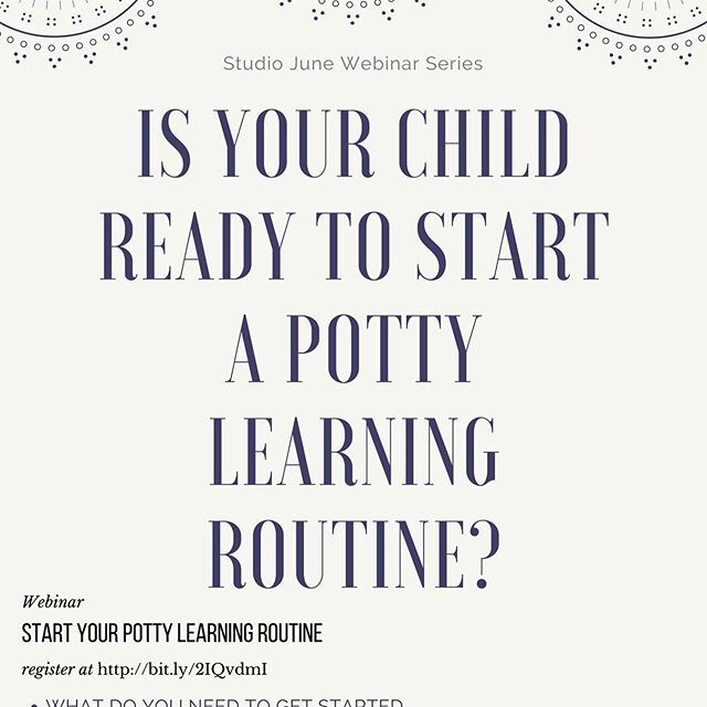 thestudiojune's tweet photo. Are you looking to start potty Learning with you child? We have got all the info to get you started on the right path. Join us in Studio next week for Potty Camp or our webinar! #linkinbio #pottylearning #pottytraining #potty #montessori #montessoripotty… https://t.co/7z76HhfvVW https://t.co/aBZ3yKYPS4