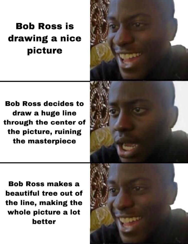 Happy birthday Bob Ross 