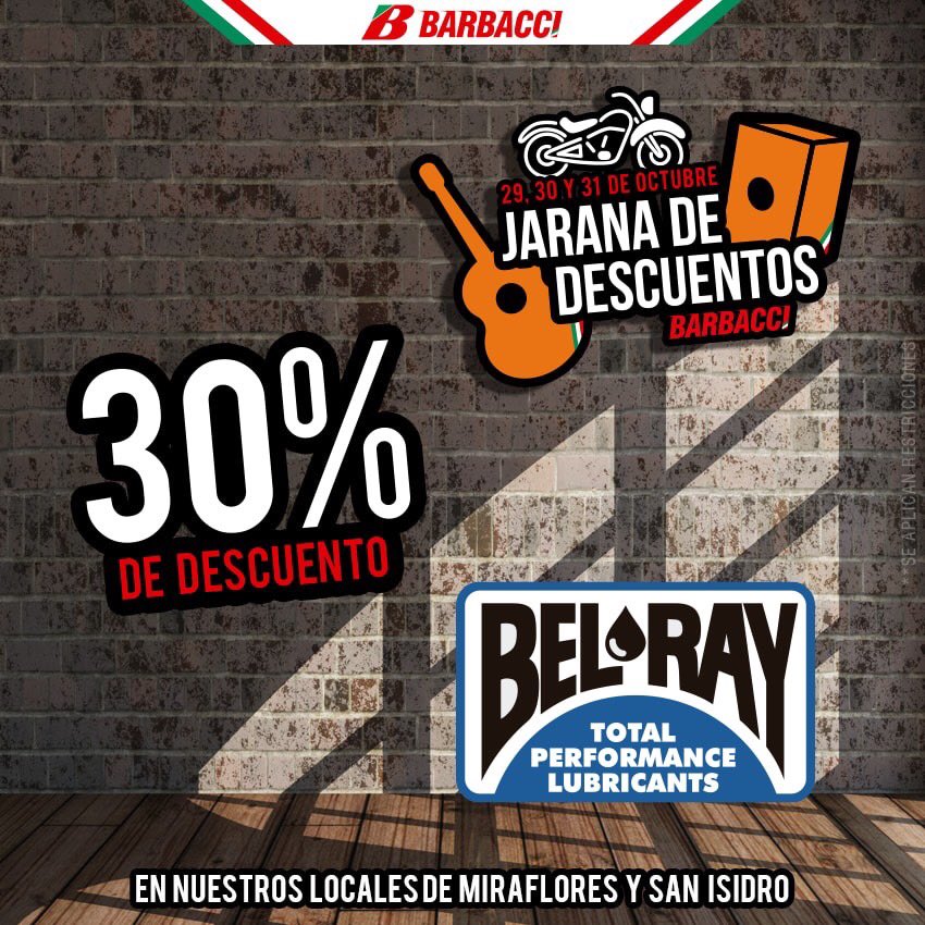 Barbacci_Motors's tweet photo. Mañana empieza la jarana de #Descuentos súper criollazos No te lo pierdas 🏍💨 #motos https://t.co/G28gvKCOoz