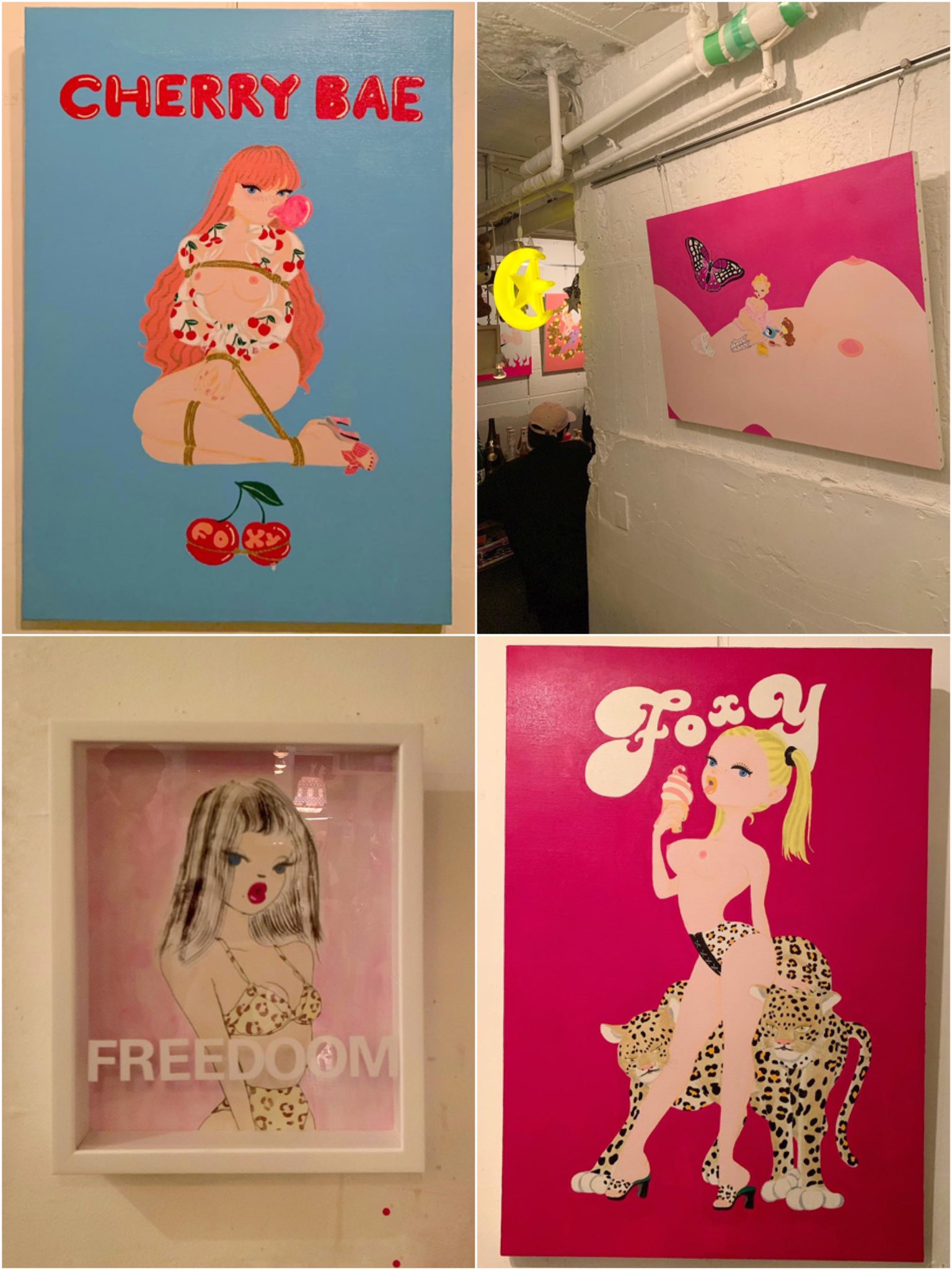 鏡 ゆみこ V Twitter 備忘録 Foxy個展 Somewhere Over The Lingerie 星男 イカ嬢にもファンがいた人気イラストレーターfoxyさんの個展 女の子が自身やなりたい自分を投影したくなるようなキュートでポップで少しビッチなfoxyたちのアクリル画 鏡 ゆみこ V Twitter 備忘録 Foxy個展 Somewhere Over The Lingerie 星男 イカ嬢にもファンがいた人気イラストレーターfoxyさんの個展 女の子が自身やなりたい自分を投影したくなるようなキュートでポップで少しビッチなfoxyたちのアクリル画