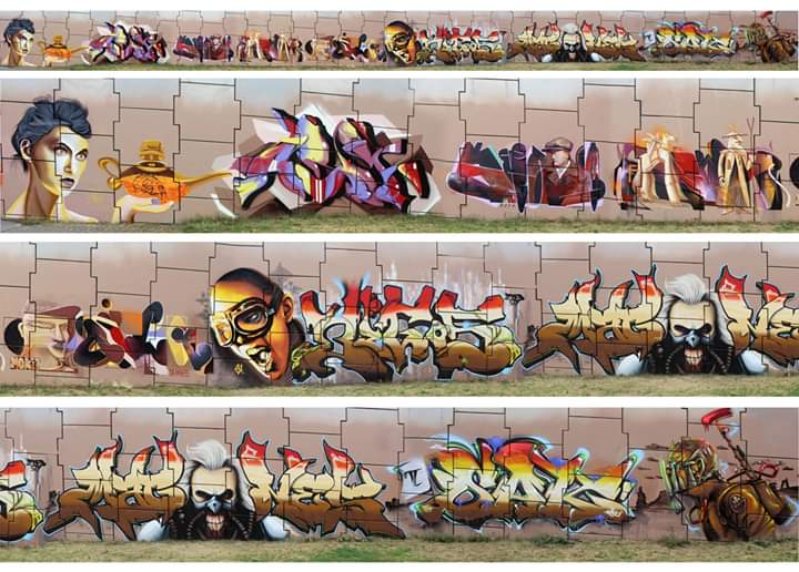 Hech_Uno's tweet photo. Para el proyecto de Meeting Of Styles Poland 🇮🇩 #GraffitiMexicano 🇲🇽
Muro Final Colaboración de: Hech México🇲🇽 ,#Ask #Keno #Feroz #Dilkone Ucrania 🇺🇦 #TeamPoland
#Mos #MetingOfStyles #MosInt #wall #graffiti #graffity #grafiti #graff #graf #graffittiart #gaffart #graffitiworld https://t.co/OhxBlWKWiJ