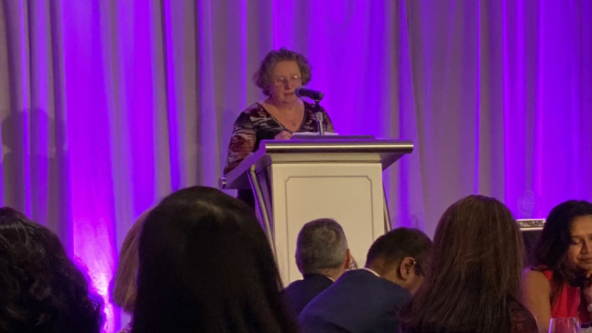 “...When we no longer measure the advancement of #women in #surgery and instead measure the advancement of surgery by women.”
-Linda Reilly, MD FACS

Incredibly powerful statement on the fight we all must continue at the <a href="/WomenSurgeons/">WomenSurgeons</a> #AWS Awards dinner.

<a href="/AmCollSurgeons/">American College of Surgeons</a>